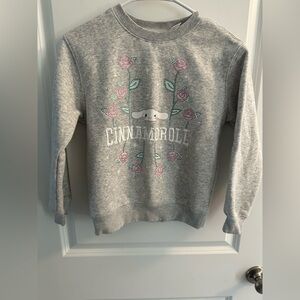 Forever 21 Gray Sweater with Connamoroll Floral Graphic
